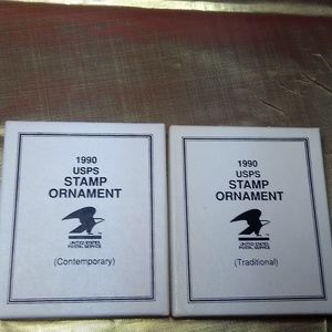 1990 us postage stamp ornament